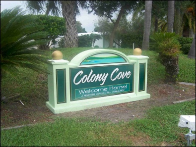 Welcome to Colony Cove Senior Mobile Home Park
